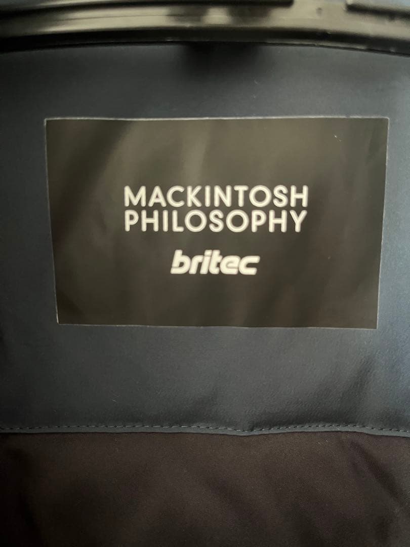 ま*る様 MACKINTOSH PHILOブリテック ダウンベスト シルキータッ