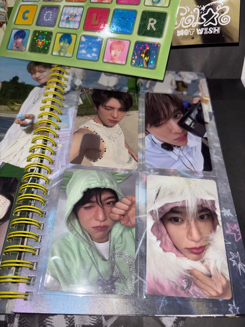 NCT WISH color photo book Ver. シオン　初回限定盤