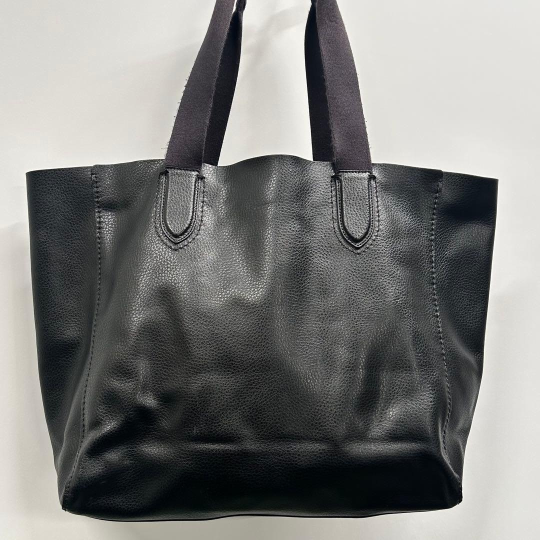 美品 COACH コーチ ダービー レザートート 58660 黒 本革 A4