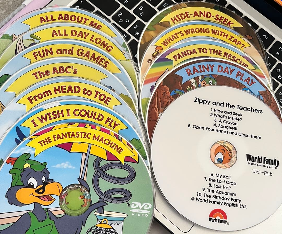 M*降様 ディズニー DWE cd dvd ジッピー ピンキッズ ベイビーシャー