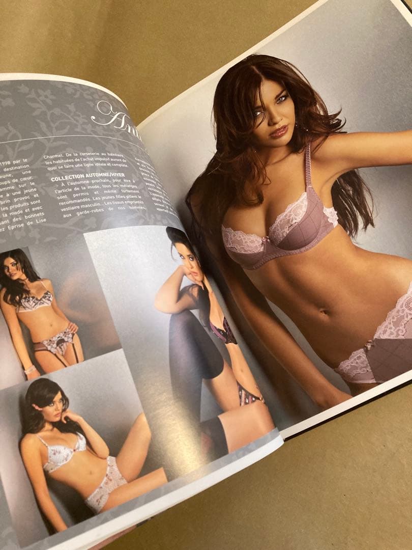 L'année Lingerie 2007 ランジェリー年鑑　下着　モデル