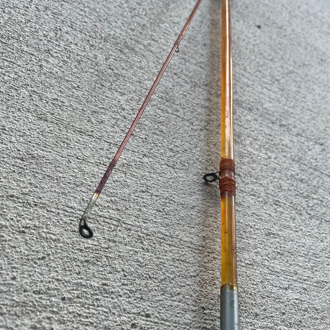 珍品☆手製和竿 8尺 2.4m 布袋竹 チヌ釣り ヘチ釣り 落とし込み ダンゴ