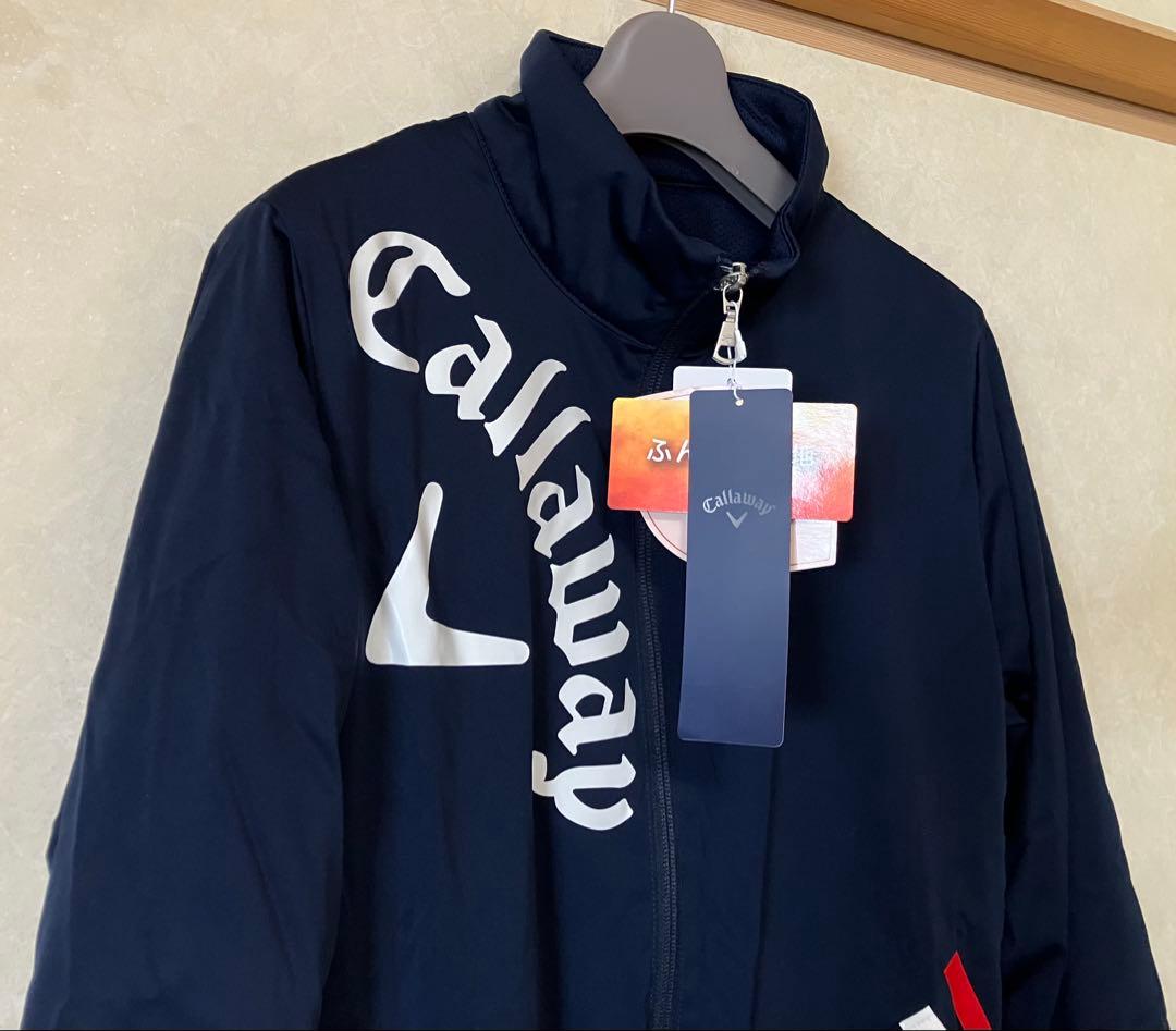 キャロウェイレディース スターストレッチ ふんわり裏地 ブルゾン 未使用タグ付M