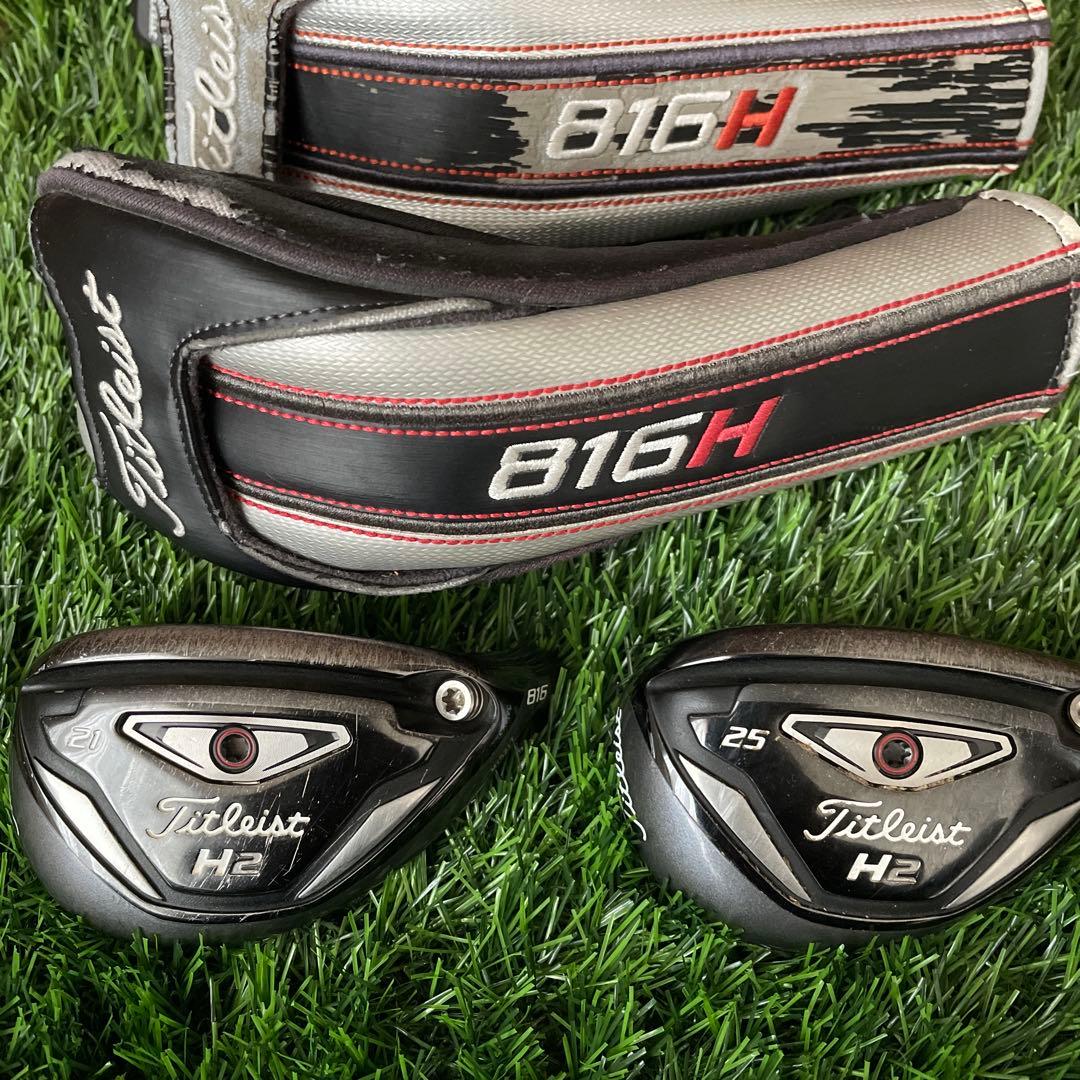 【名器】Titleist 816H H2 ユーティリティ21° 25°ヘッドのみ