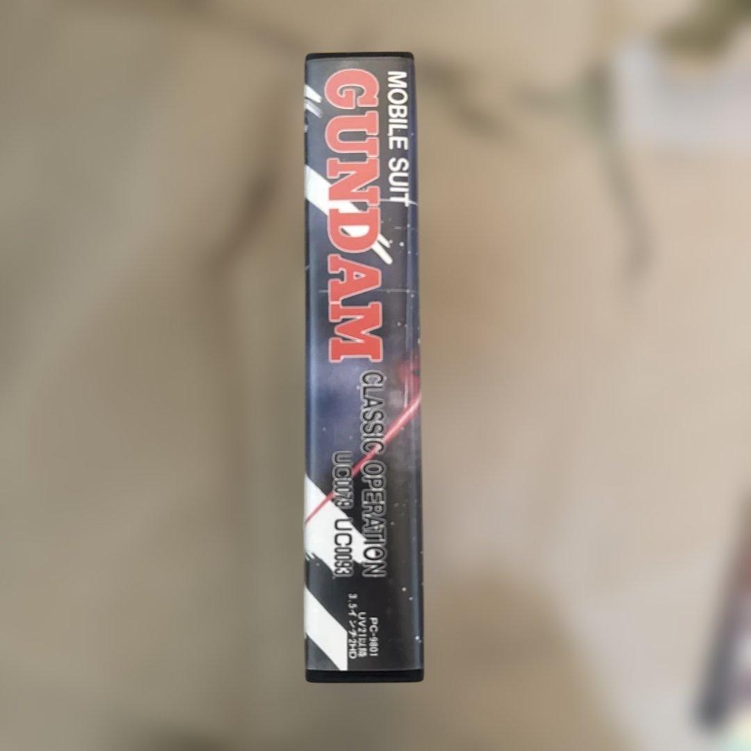 【完備品級・カビなし】PC-98 ガンダム デザート＆クラシック・オペレーション