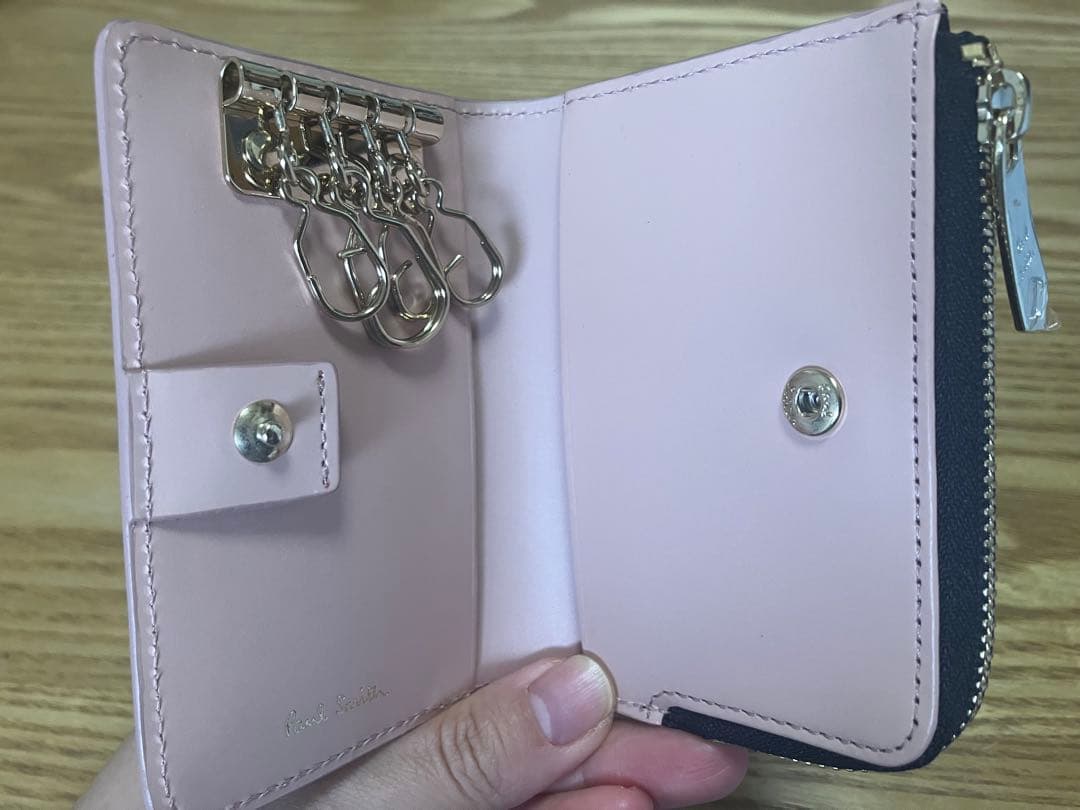 Paul Smith 猫プリントキーケース