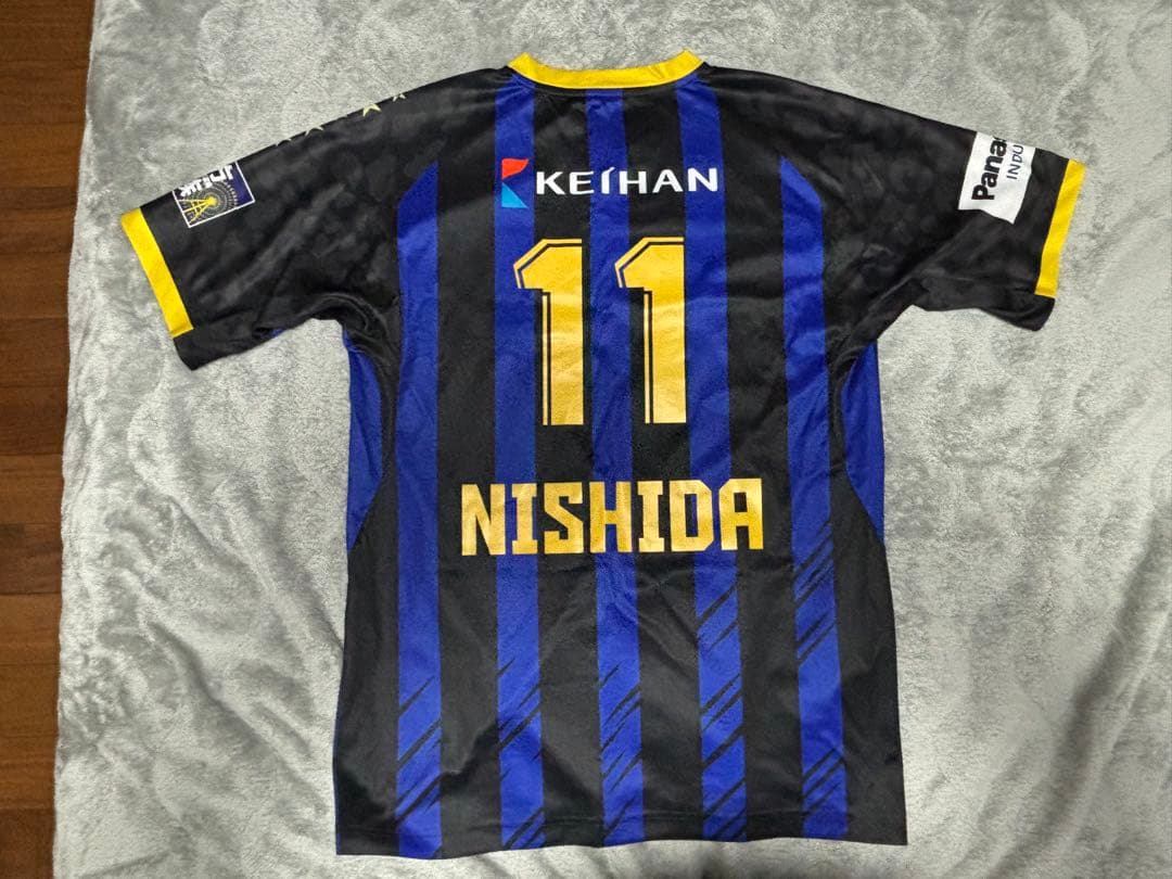 パナソニックパンサーズ　レプリカユニフォーム　Lサイズ 西田有志　ブルテオン