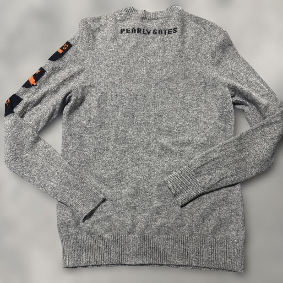 PEARLY GATES グレー セーター M