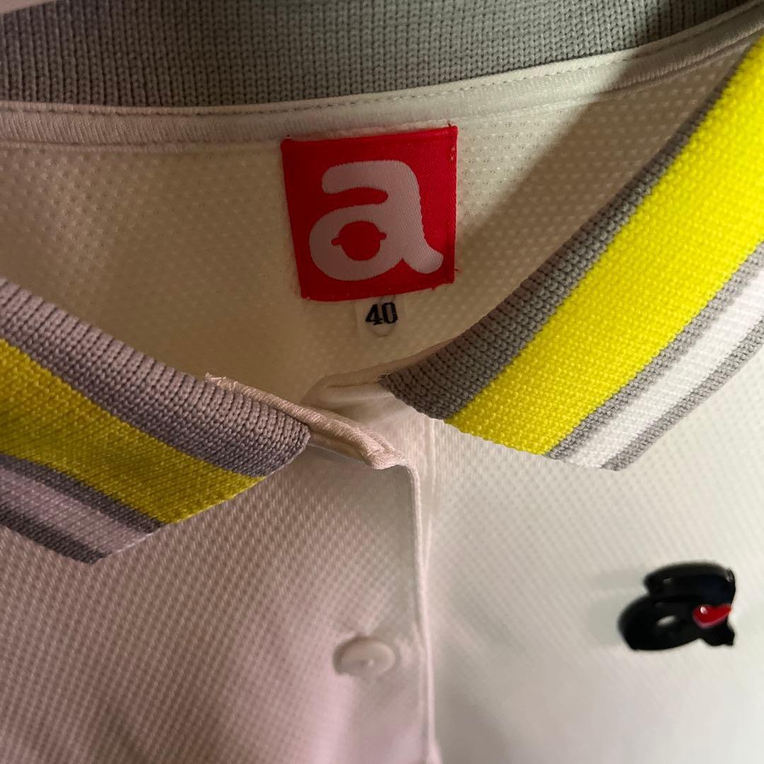 アルチビオ 白ポロシャツ サイズ40 レディース 美品 レア