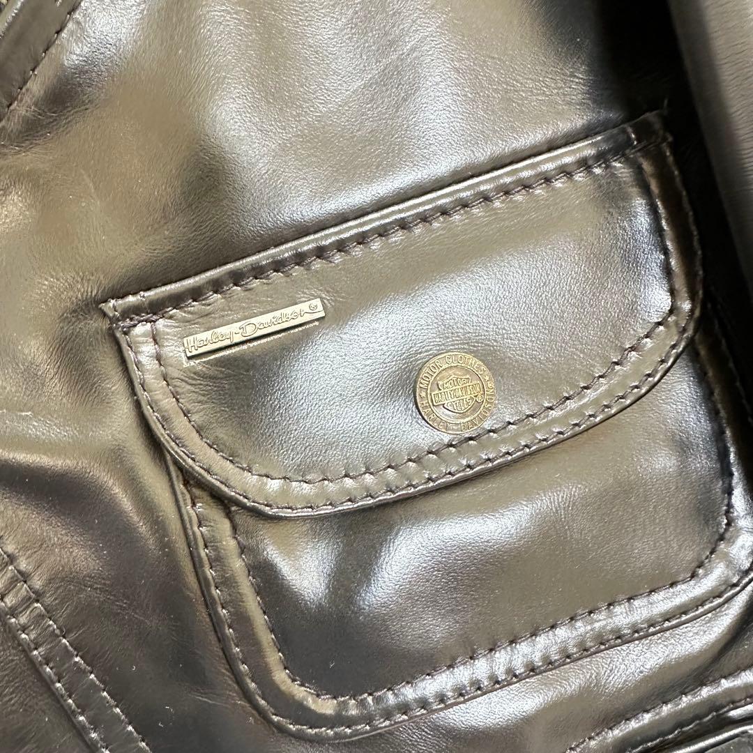 【Harley Davidson】 ライダースジャケット Lサイズ