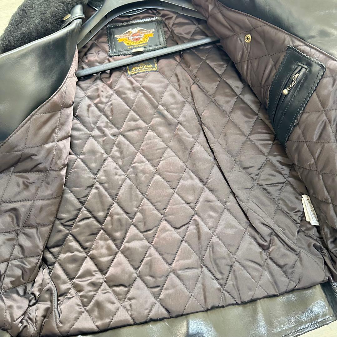 【Harley Davidson】 ライダースジャケット Lサイズ