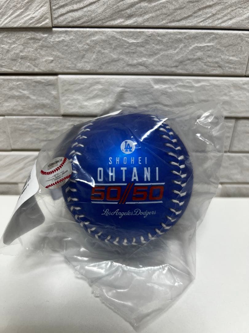 大谷翔平 2024年MVP50/50 限定 記念ボール ドジャース 正規品