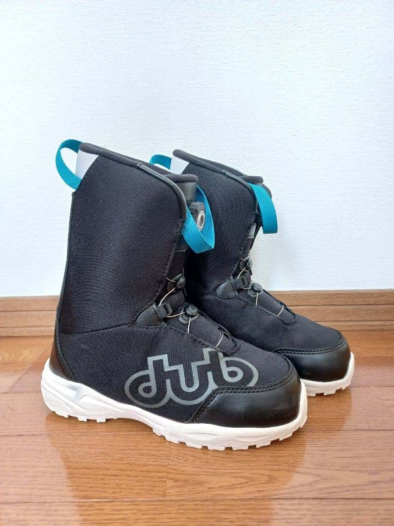 dub スノーボードブーツ ブラック/ブルー　24cm