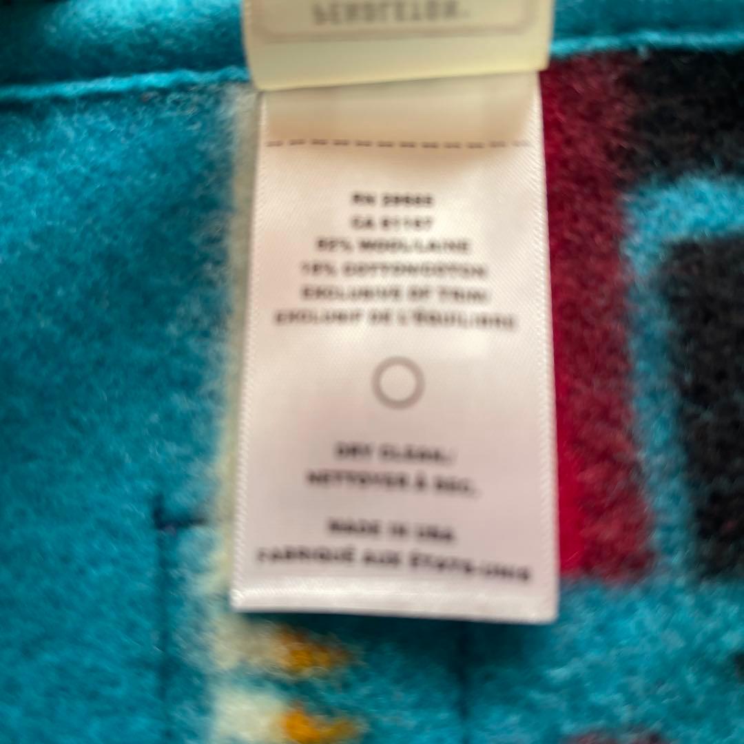 新品　Pendleton ウールブランケット　83.5×110ネイティブデザイン