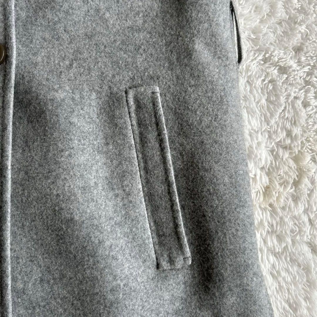 【美品】23区 ウールリバー ジレ　グレー