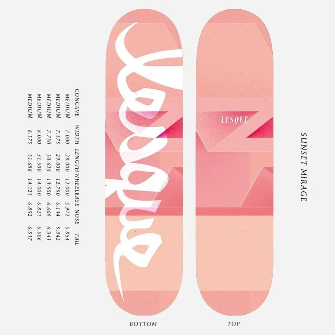 【新品送料込】LESQUE SUNSET MIRAGE 7.75”
