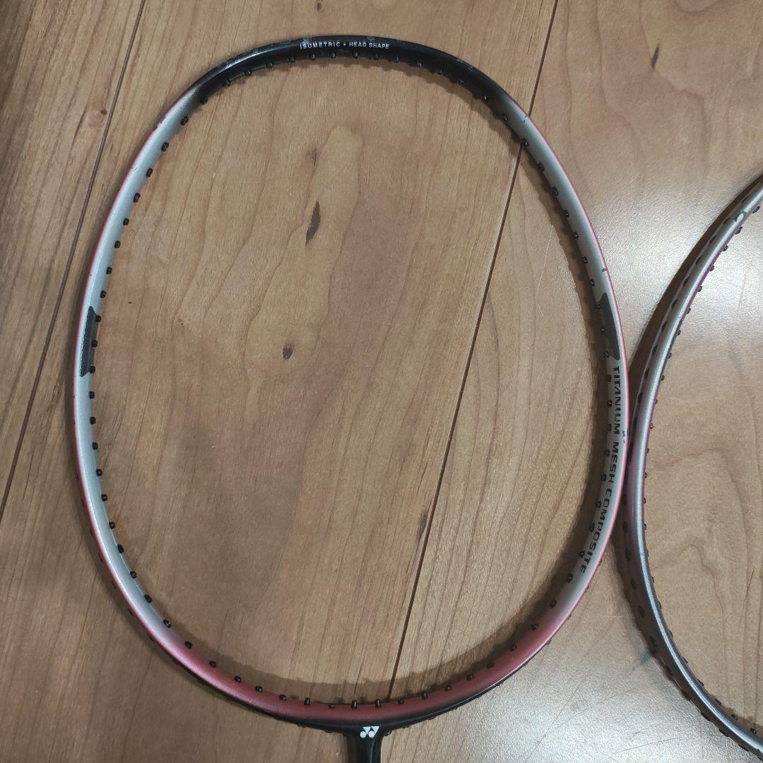 YONEX　Ti3　バドミントンラケット 2本 TITANIUM MESH