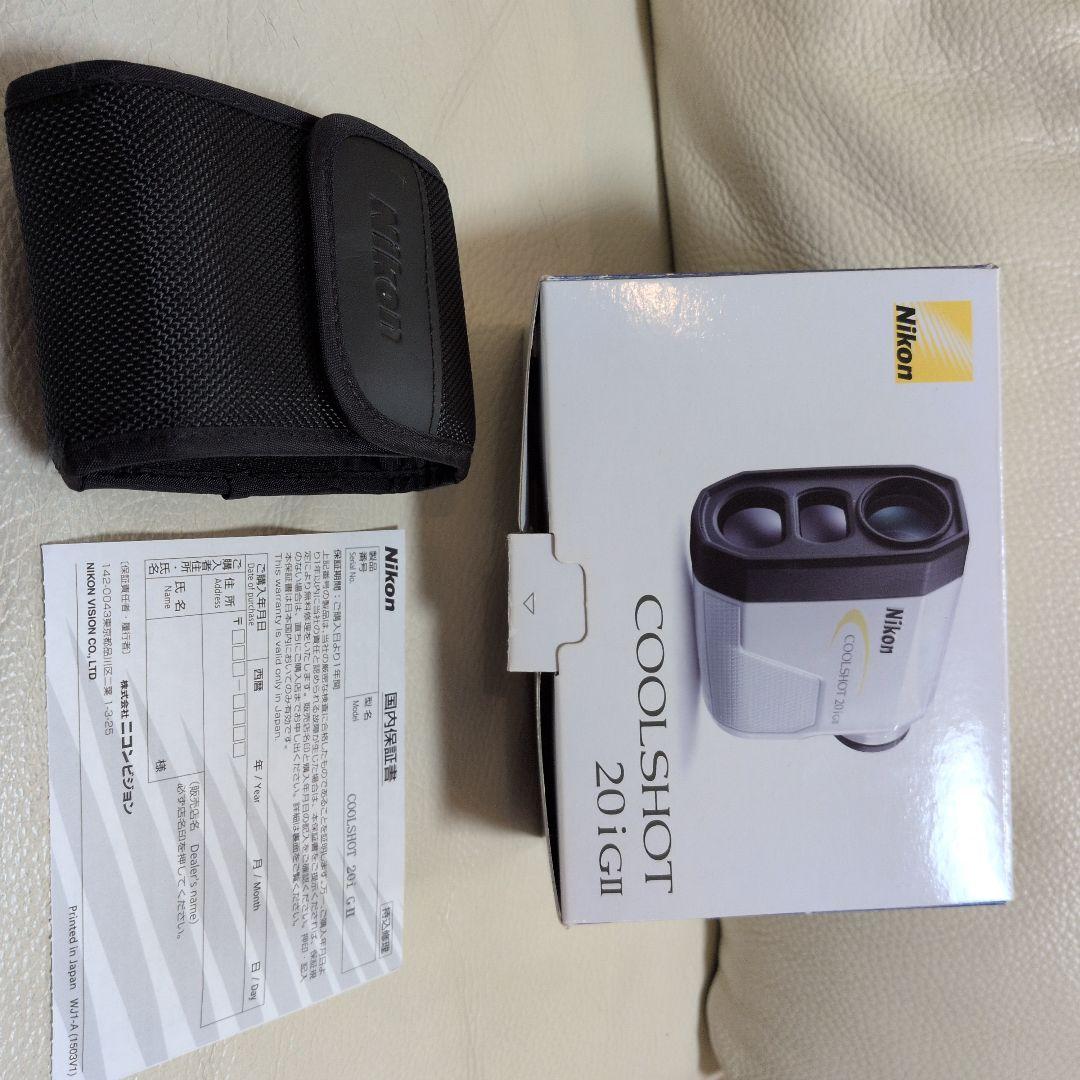 【最終価格】Nikon COOLSHOT 20i GII ゴルフ用距離計