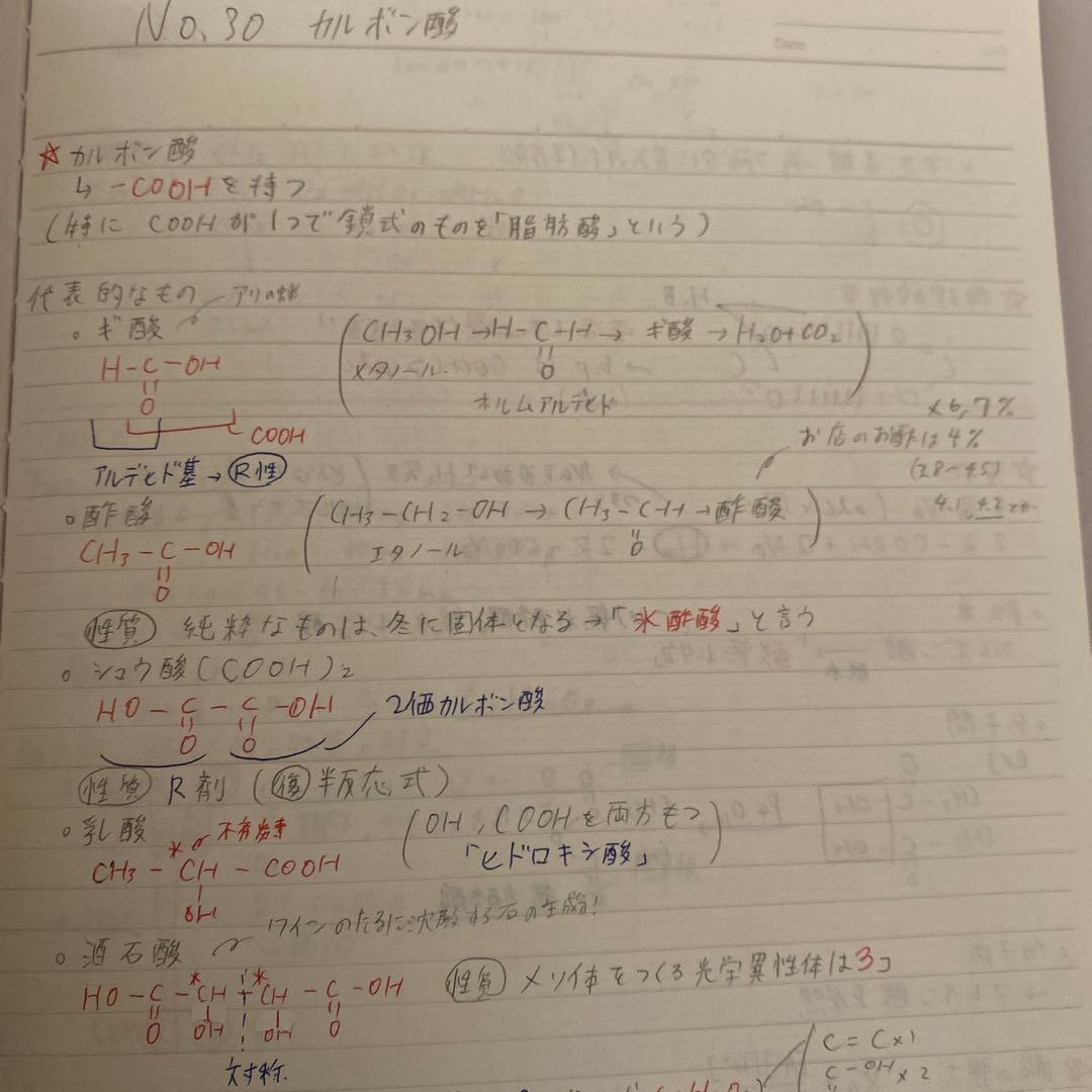 鉄緑会　高1 化学基礎講座　入門講座　プリント板書ノート　テスト付き