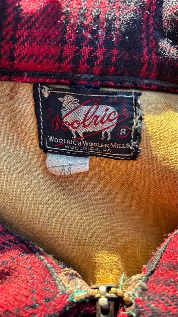 【極希少】40s 50s初期　Woolrich マッキーノ スポーツジャケット