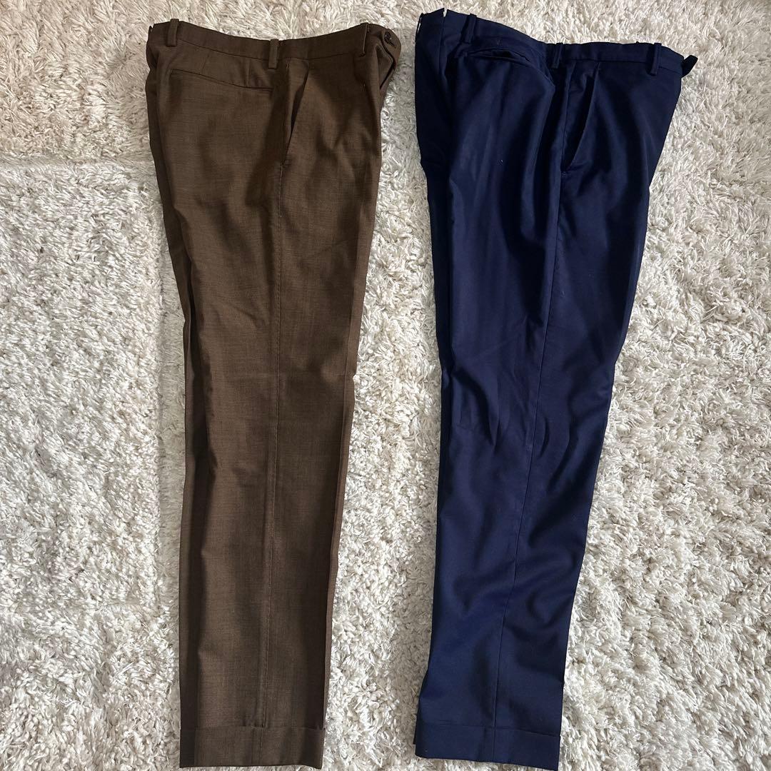 美品　スーツカンパニー　スラックス2本セット