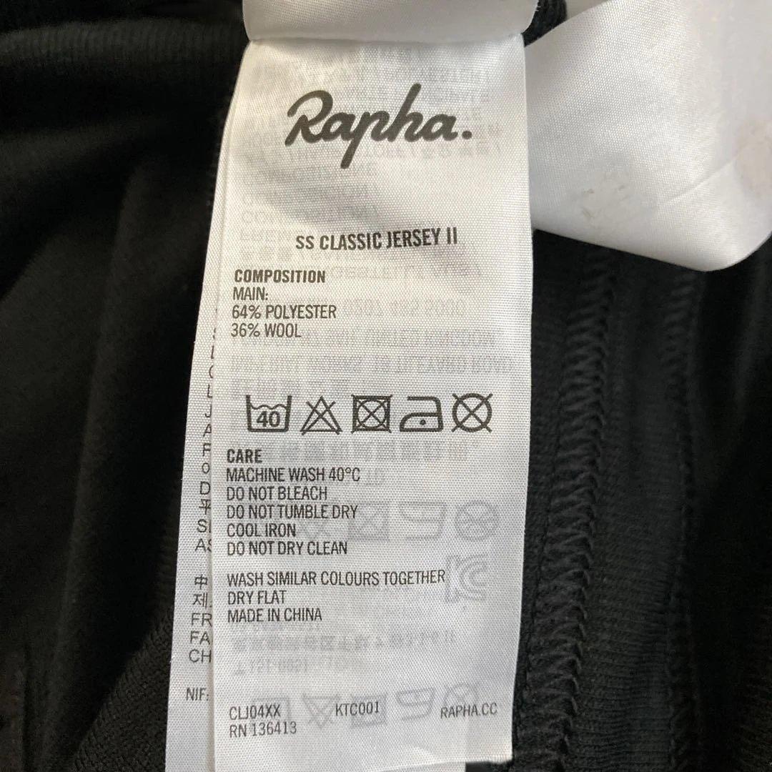 Rapha SSクラシックジャージⅡ ブラック サイズL