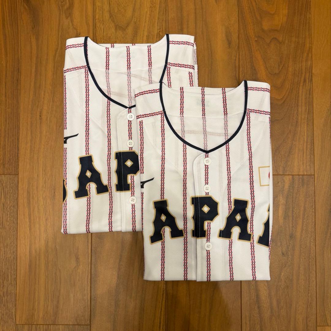 【迅速発送】【未着用】侍ジャパン ホームユニフォーム 2枚セット