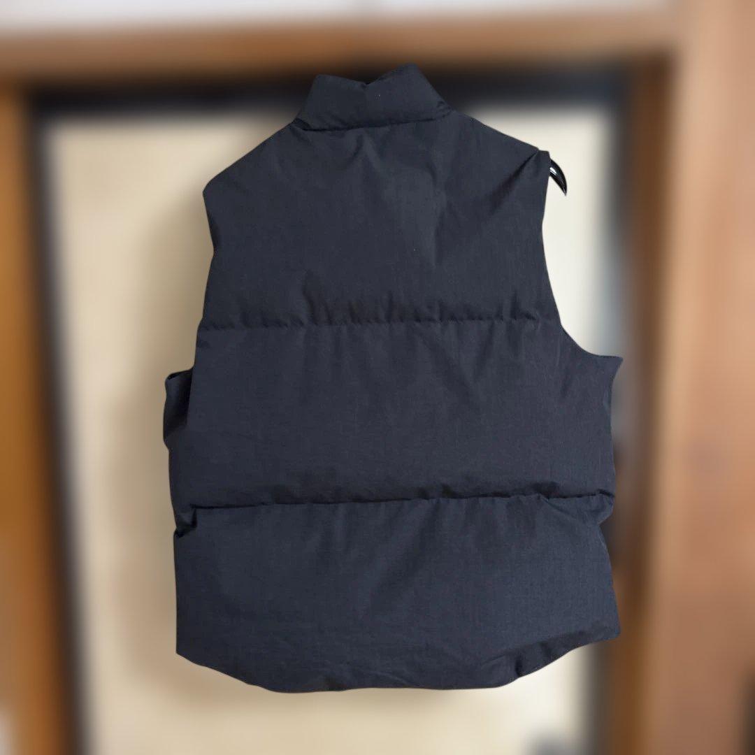 AAAナンガ グランドパーク ダウンベスト サイズ46 ダークグレー