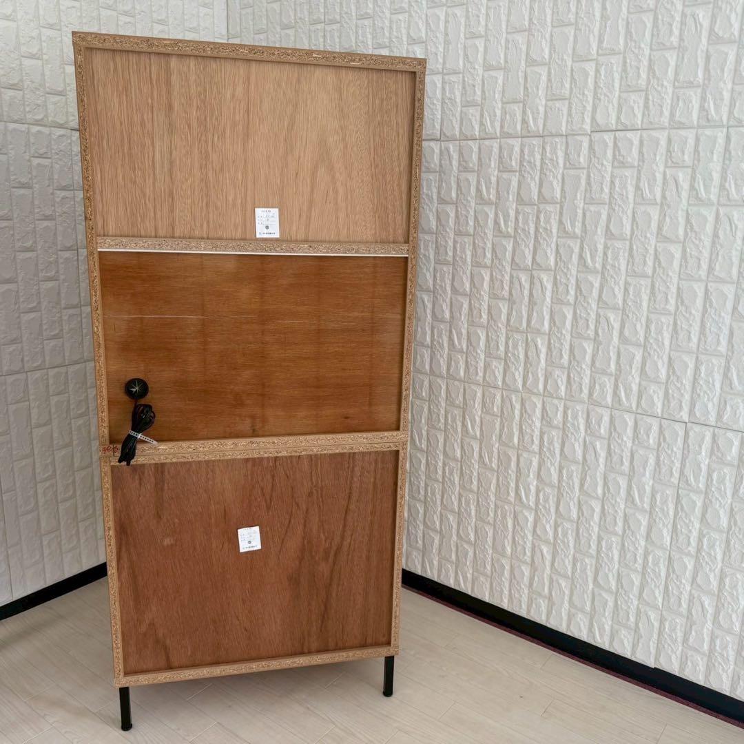 都内23区配送無料✨河口家具製作所　キッチンボード　食器棚　レンジ台　美品