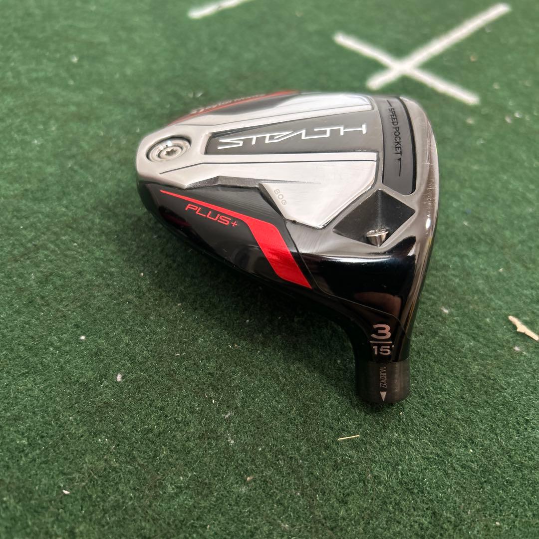 ステルスプラス　3w スプーン　ヘッドのみ　ヘッドカバー付属　テーラーメイド