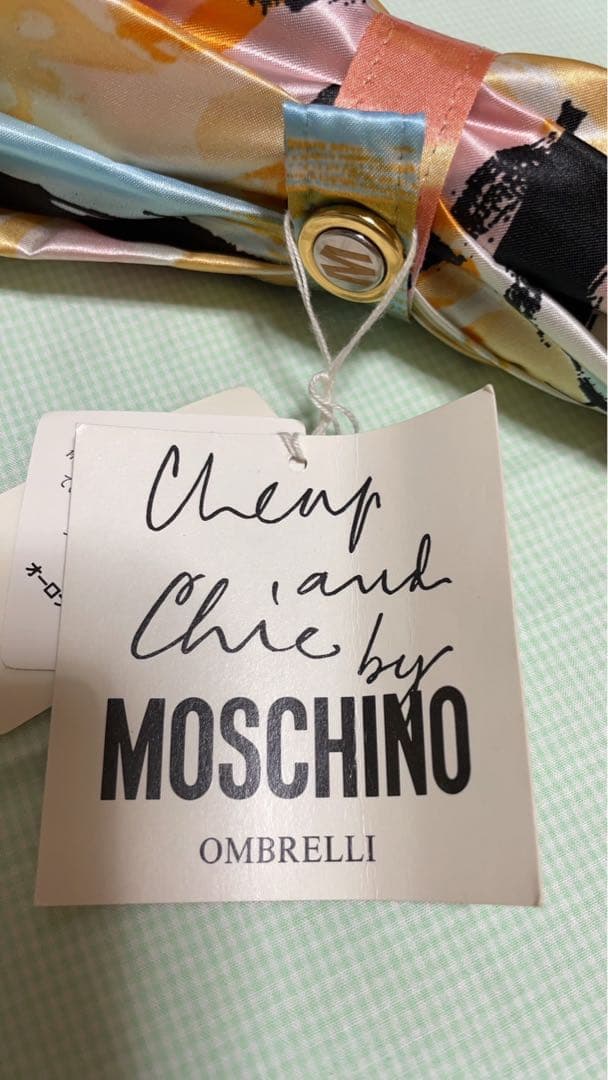 MOSCHINO ポパイ コラボ雨傘 オリーブ＆ポパイ