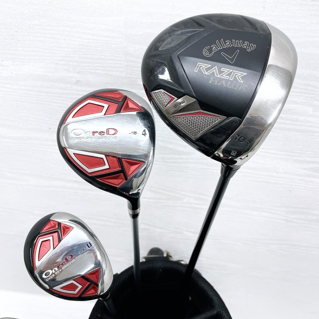 【初心者様推奨‼】 キャロウェイ ツルヤ メンズ ゴルフ クラブ セット SR