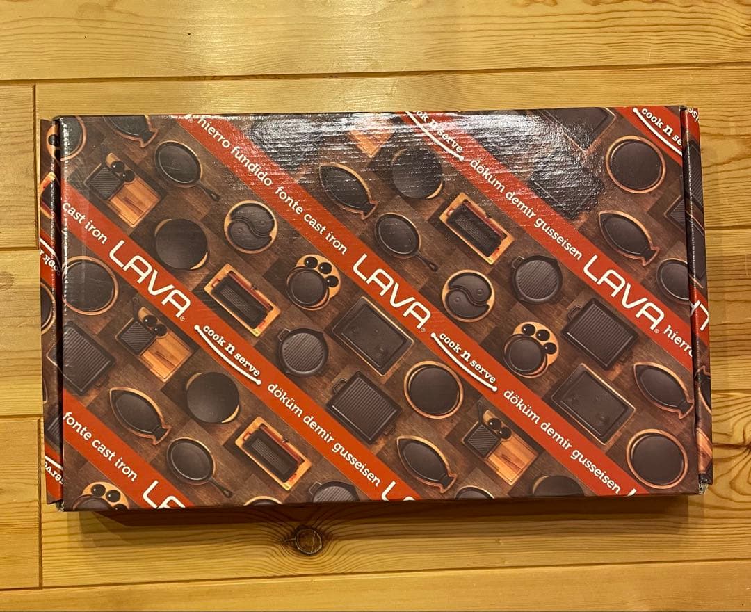 LAVA ホットサンドクッカー 鋳鉄製 送料込み