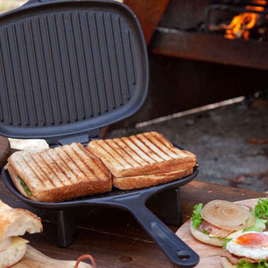 LAVA ホットサンドクッカー 鋳鉄製 送料込み