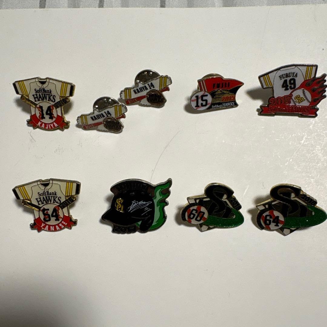ソフトバンクホークス バッジ 36個セット