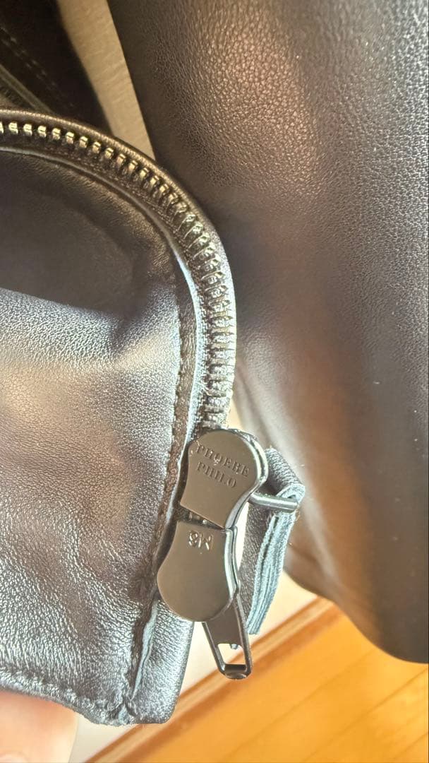 Phoebe Philo Funnel Leather Jacketレザー