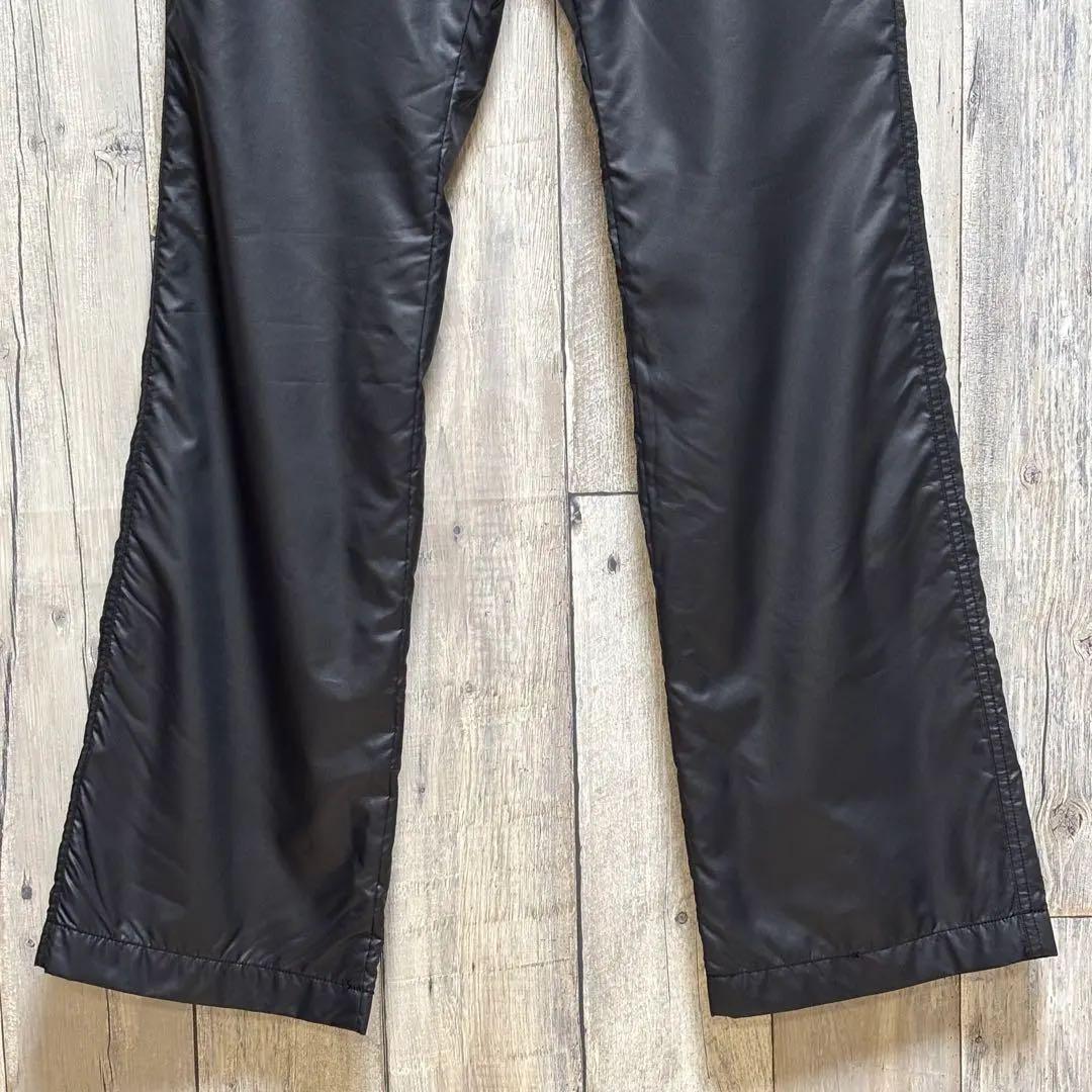 ルコックスポルティフ　ゴルフ　パンツ　起毛　刺繍ロゴ　ジップポケット　ブラック