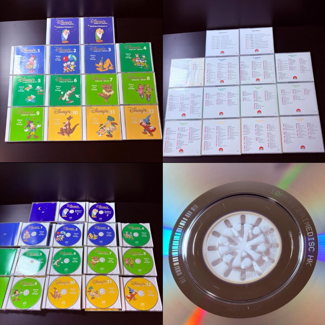 【DWE】ステップバイステップDVD 新小役・絵本・ストーリー＆ソングスCD