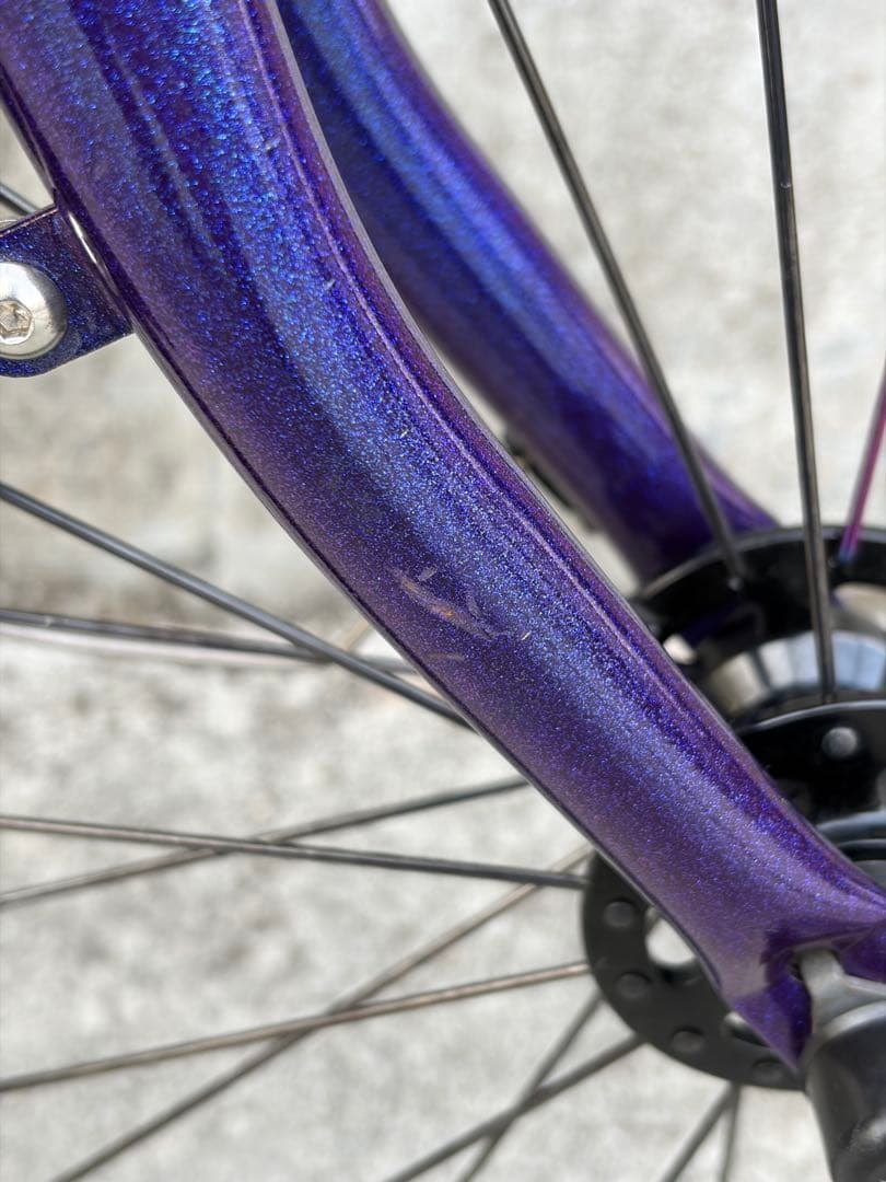 BROMPTON ブロンプトン カスタム　p6l パープルメタリック
