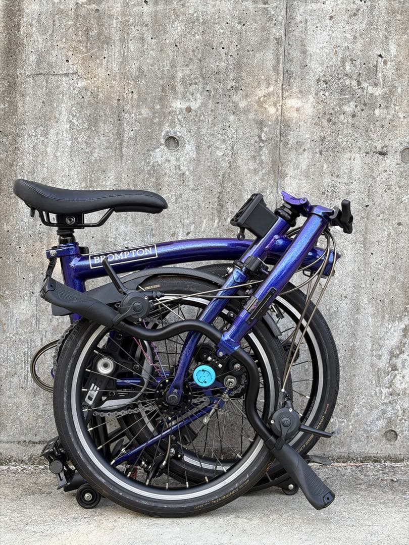 BROMPTON ブロンプトン カスタム　p6l パープルメタリック