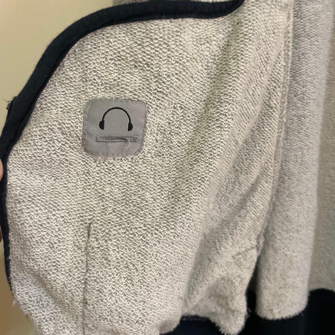 Jordan グレー フード付きジャケットとパンツセット