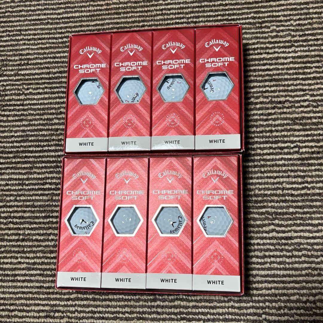 Callaway Chrome Soft ゴルフボール 6個入り