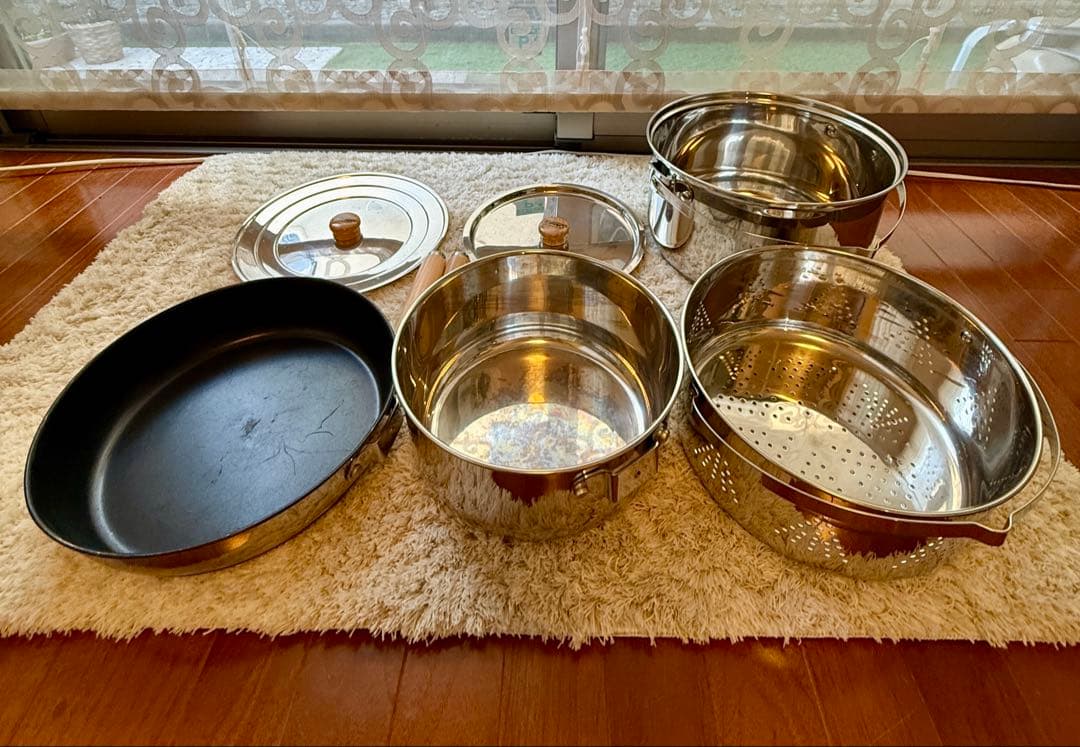 コールマン　ステンレス製調理器具セット