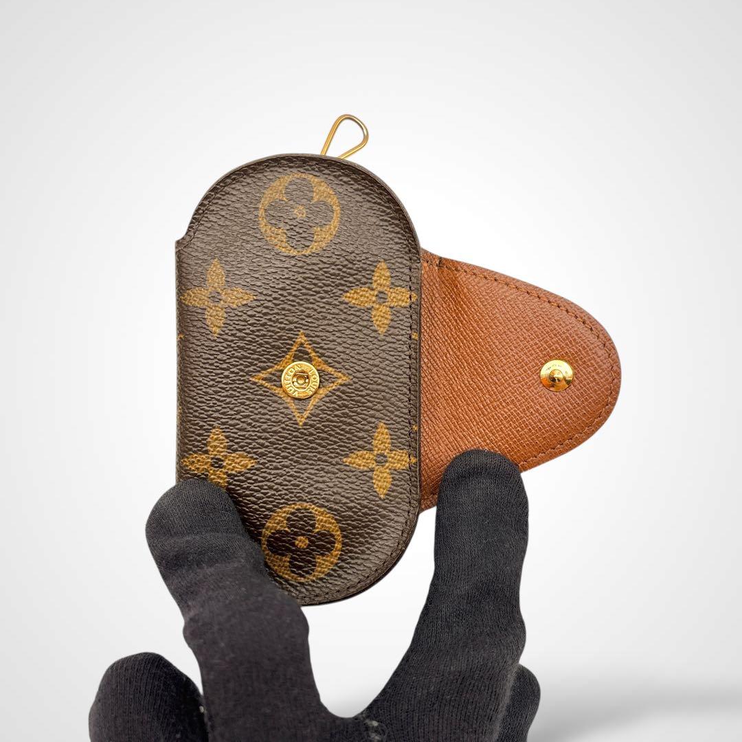 美品✨ルイヴィトン モノグラム ミュルティクレ・ロンPM 4連 キーケース