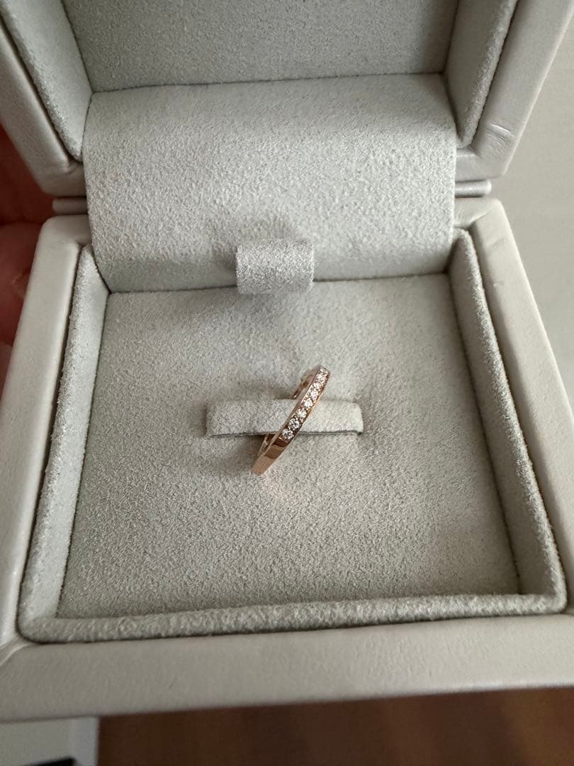 レポシ　アンティフェールk18PG片耳ピアス 新品未使用品　即購入OK‼️