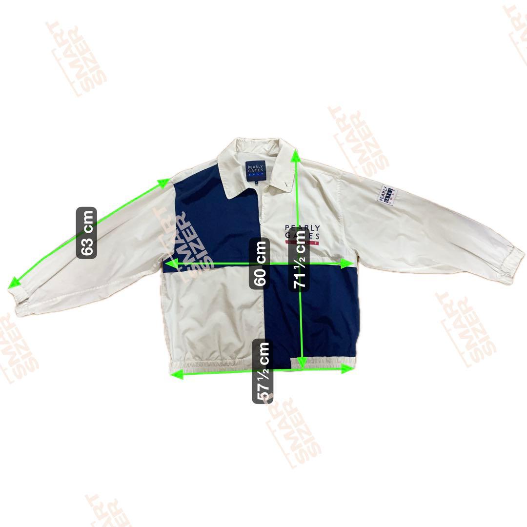 PEARLY GATES ゴルフブルゾン メンズ4 切替デザイン　M・L相当