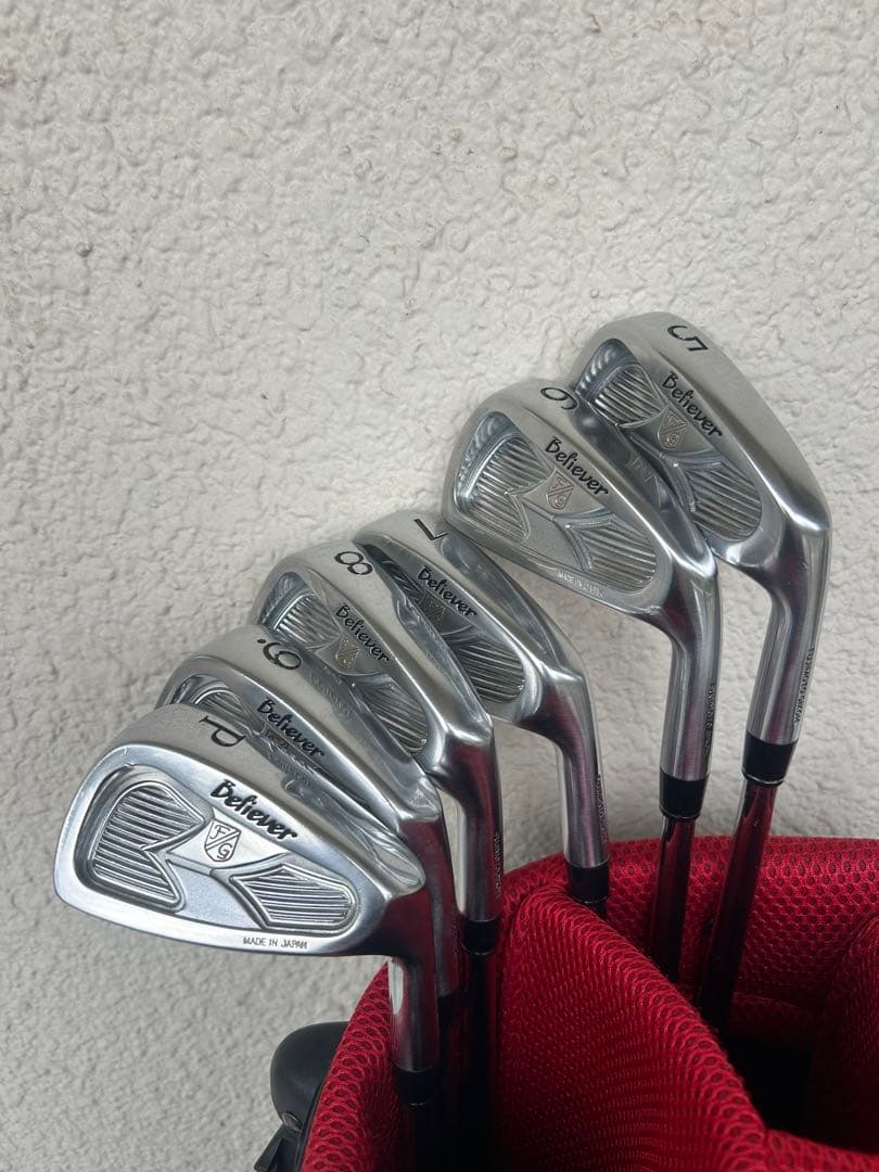 美品❗️藤本技工　アイアンセット　 fg-believer 5-P（６本）