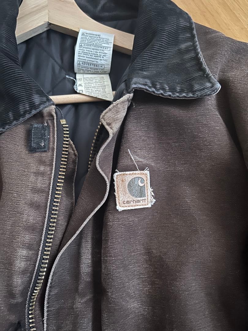 1週間のみ値引きCarhartt J22 DKB ブラウンジャケット L