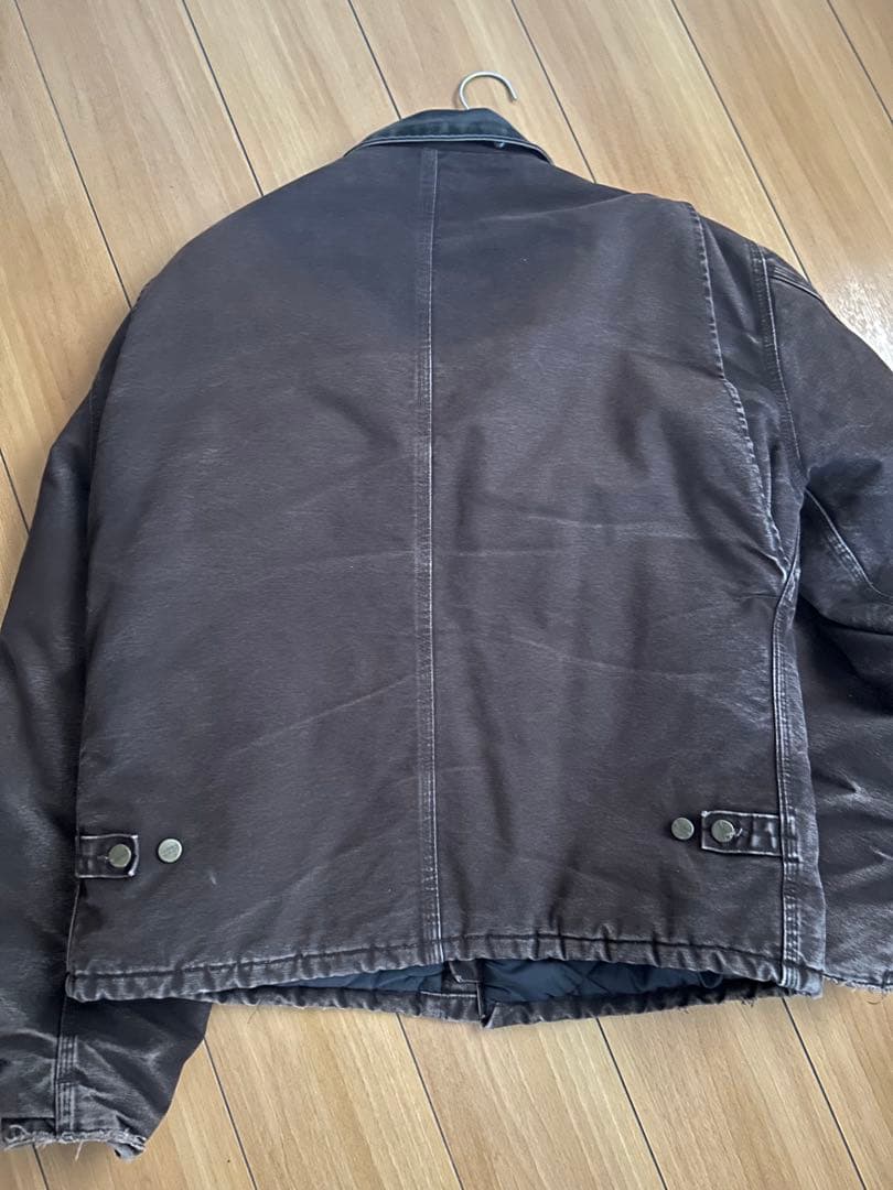 1週間のみ値引きCarhartt J22 DKB ブラウンジャケット L