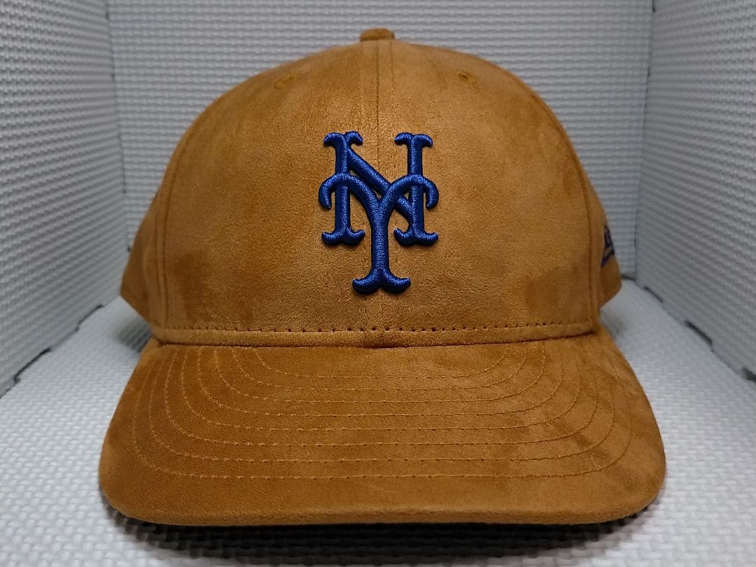 『LP 7 5/8』ニューエラ 希少 激レアキャップ NYメッツ スウェード素材